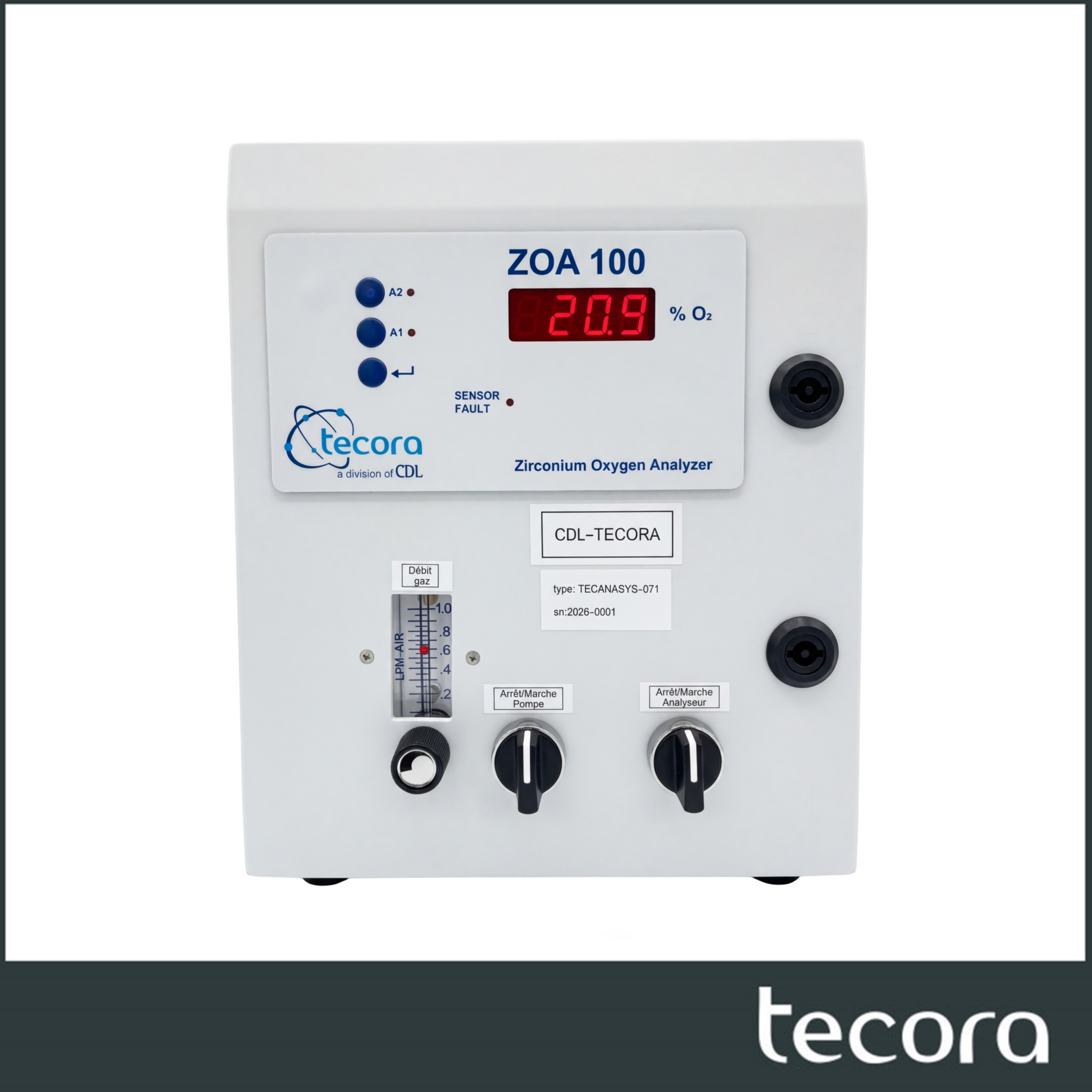 Image Oxygen Analyzer – Zirconium Oxide – ZOA